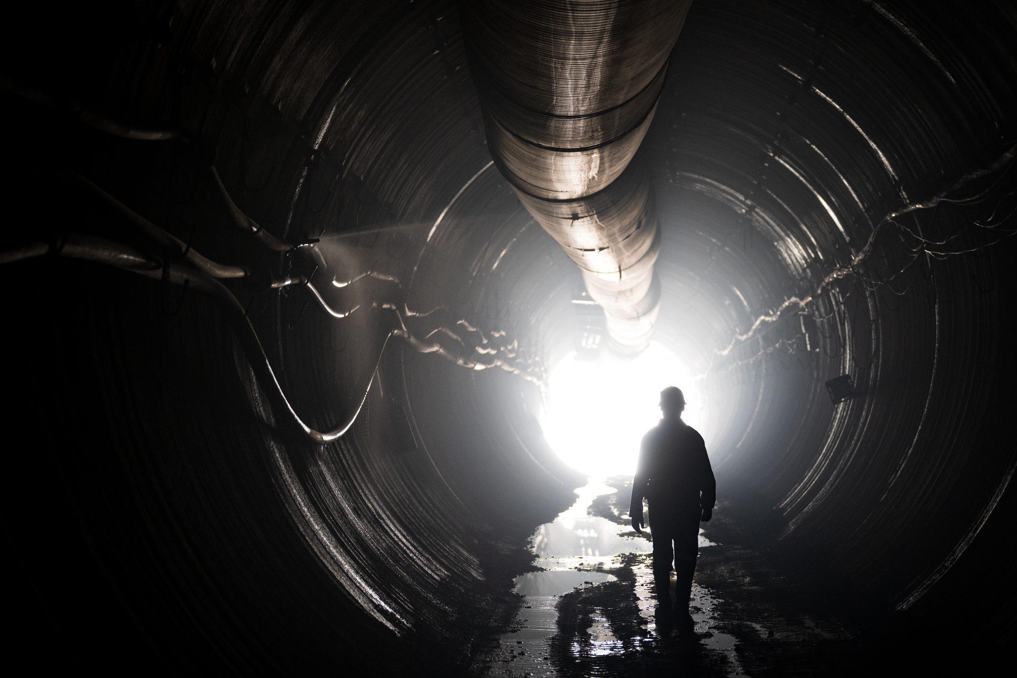 A&R. A specialist safety mining company, photographed at the depth and pace its work is actually done.